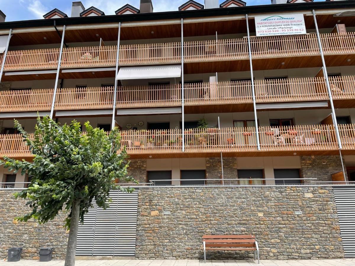 Appartement Precioso Calido Apartamento En Sort Con Terraza Extérieur photo